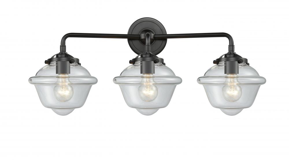 Small Oxford 3 Light Bath Vanity Light