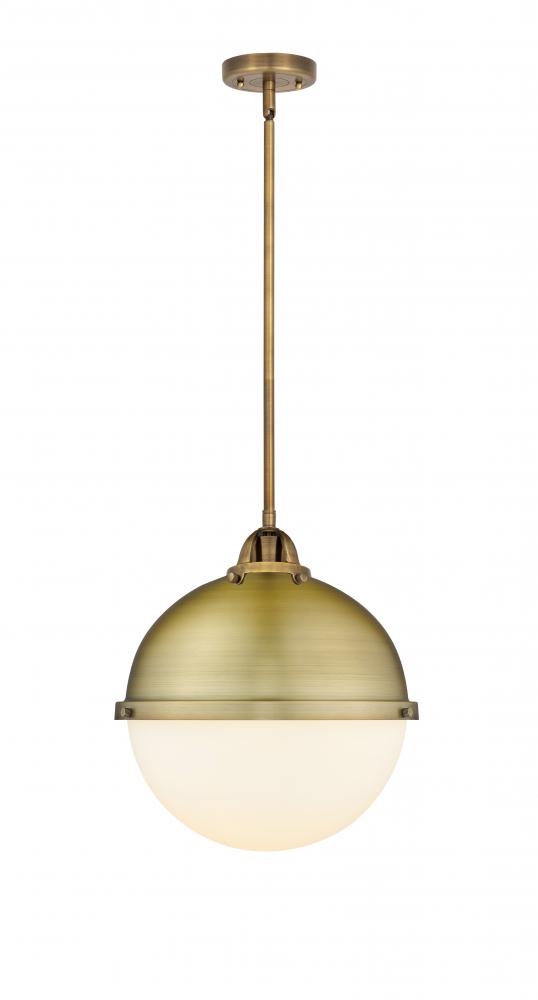 Hampden - 1 Light - 13 inch - Brushed Brass - Cord hung - Pendant