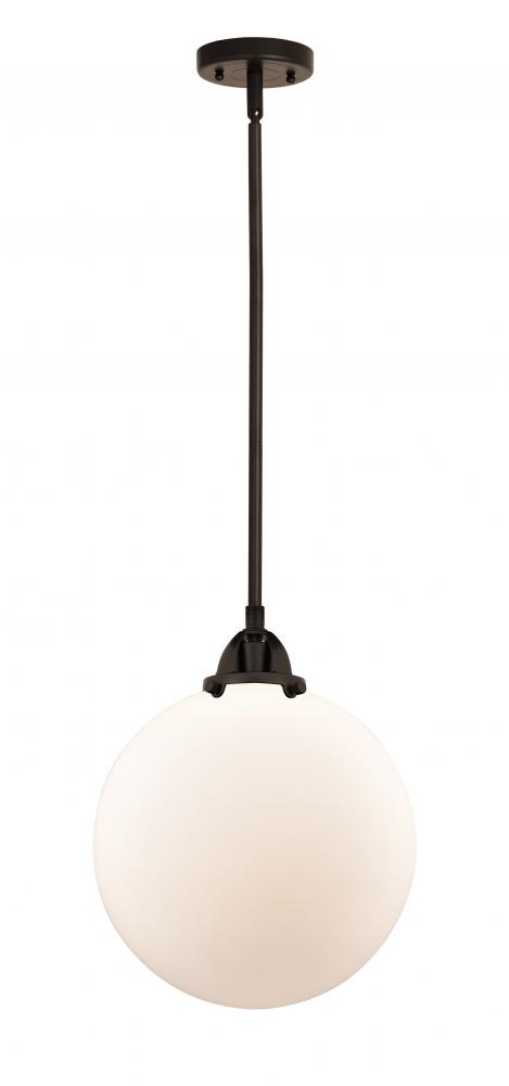 Beacon - 1 Light - 12 inch - Oil Rubbed Bronze - Cord hung - Mini Pendant