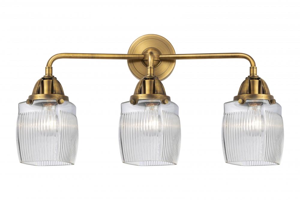 Colton - 3 Light - 24 inch - Brushed Brass - Bath Vanity Light