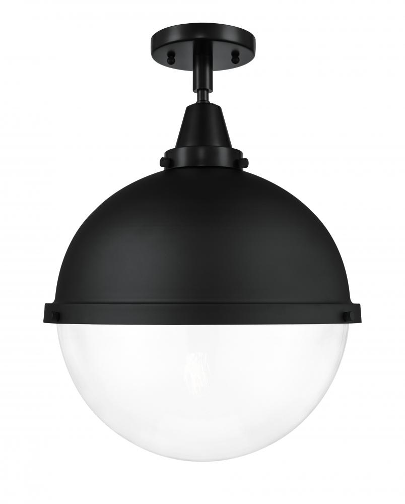 Hampden - 1 Light - 13 inch - Matte Black - Flush Mount