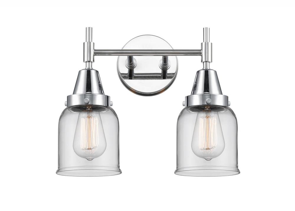 Caden - 2 Light - 14 inch - Polished Chrome - Bath Vanity Light