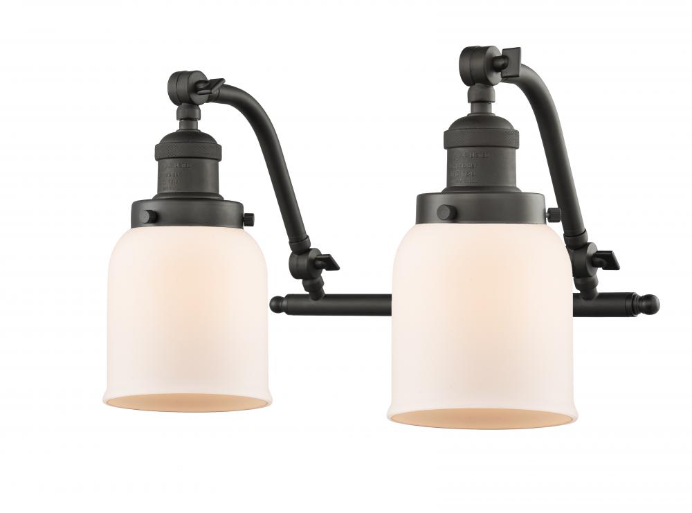 Small Bell 2 Light Bath Vanity Light