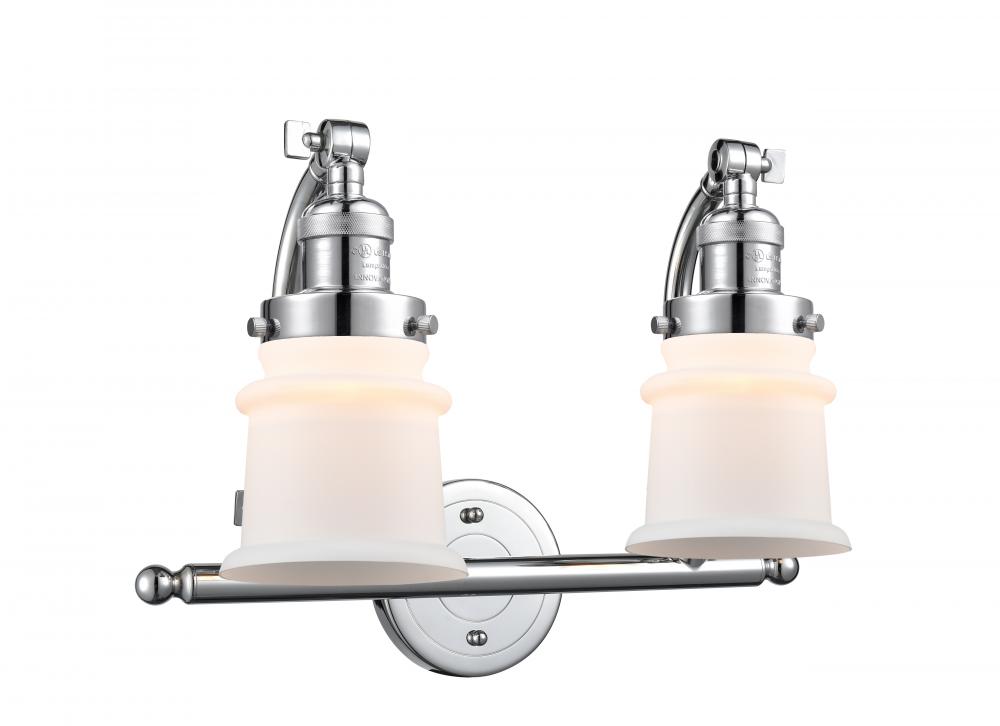 Small Canton 2 Light Bath Vanity Light