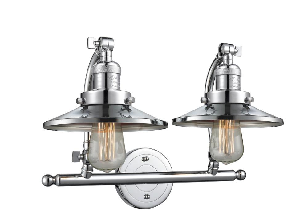 Railroad 2 Light Bath Vanity Light