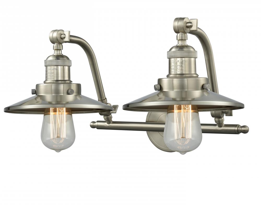 Railroad 2 Light Bath Vanity Light