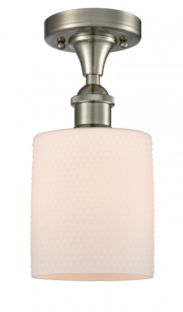 Cobbleskill 1 Light Semi-Flush Mount