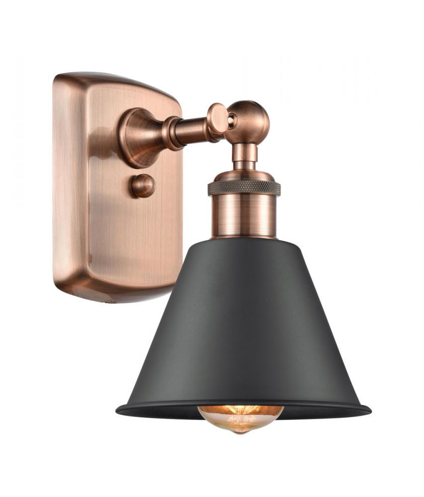 Smithfield - 1 Light - 7 inch - Antique Copper - Sconce