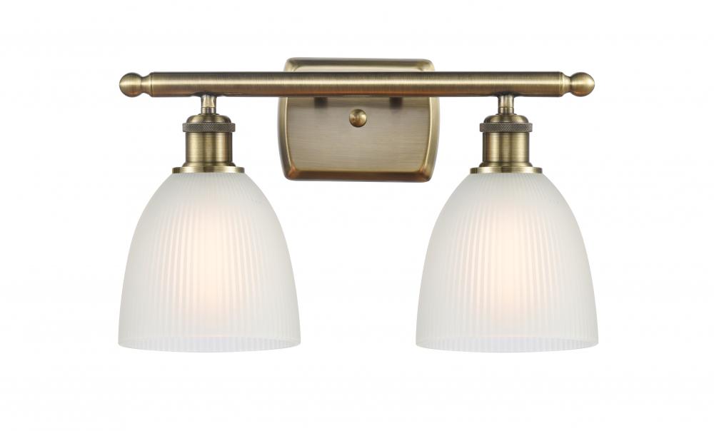 Castile 2 Light Bath Vanity Light