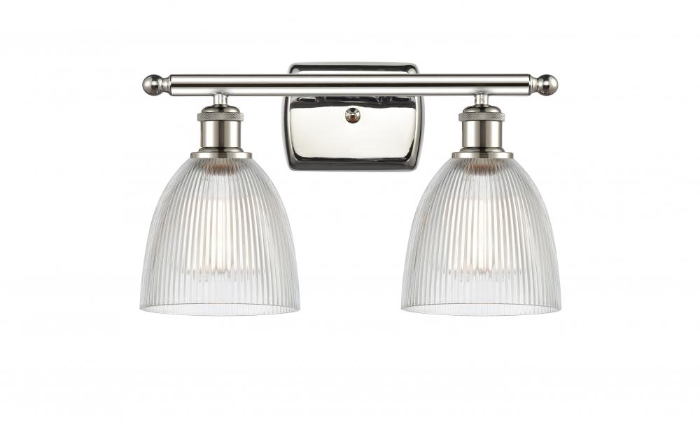 Castile 2 Light Bath Vanity Light