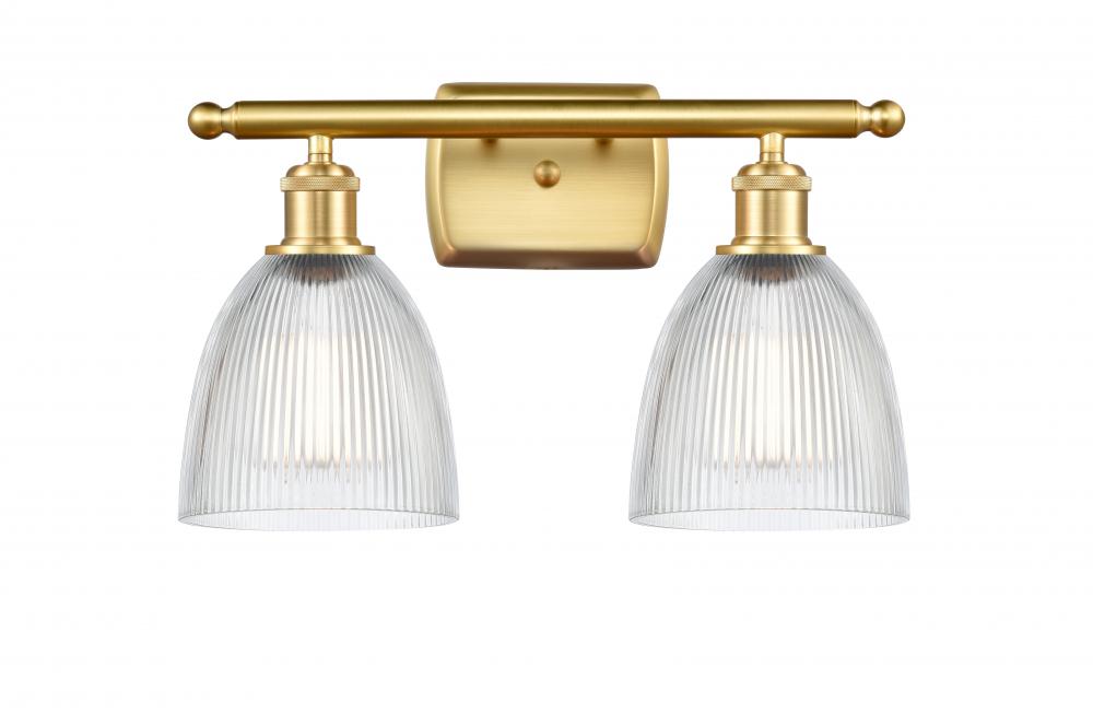 Castile 2 Light Bath Vanity Light