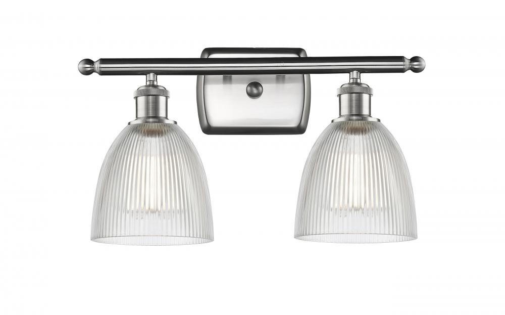 Castile 2 Light Bath Vanity Light