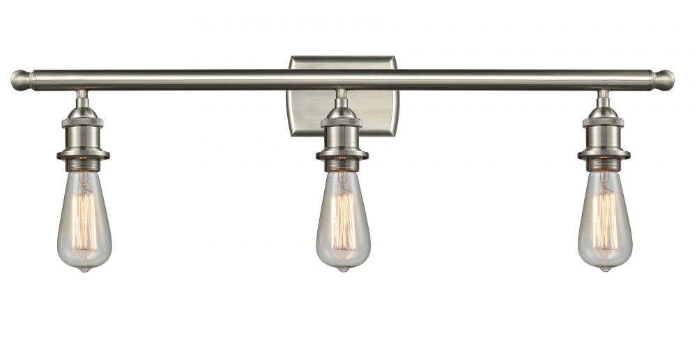 Bare Bulb 3 Light Bath Vanity Light