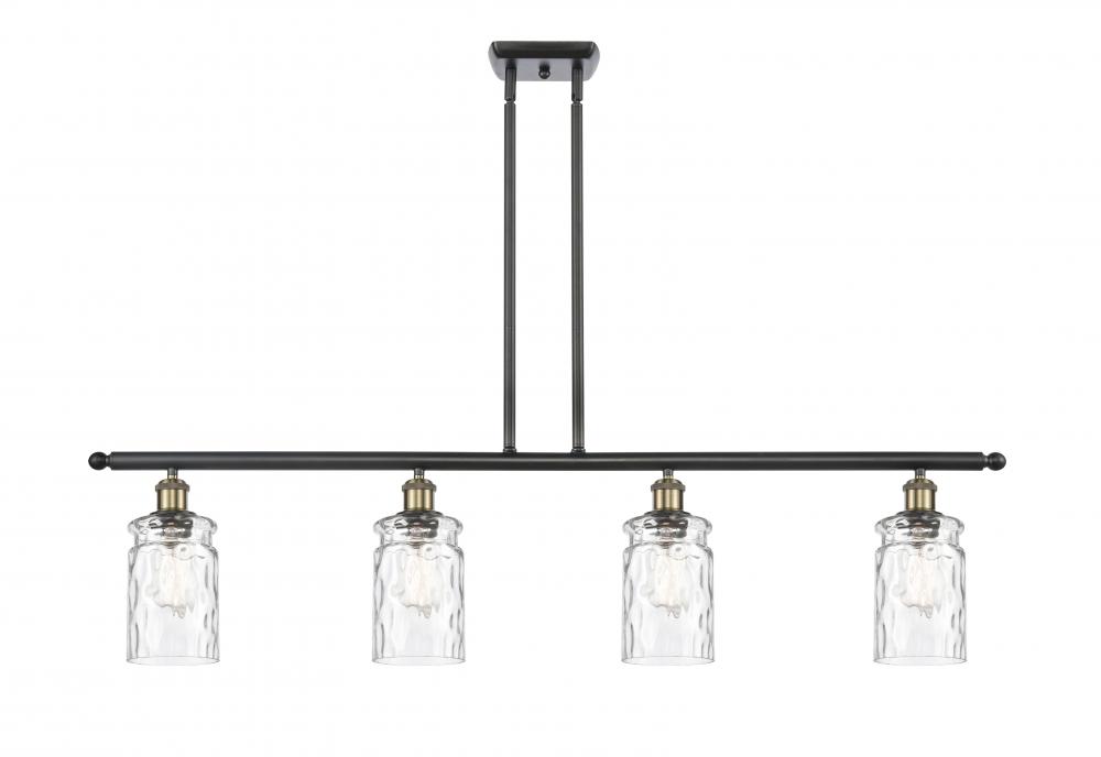 Candor - 4 Light - 48 inch - Black Antique Brass - Cord hung - Island Light