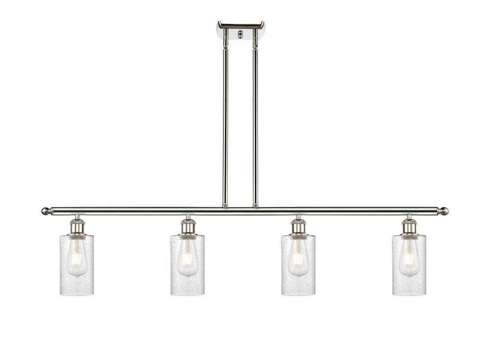 Clymer - 4 Light - 48 inch - Polished Nickel - Cord hung - Island Light