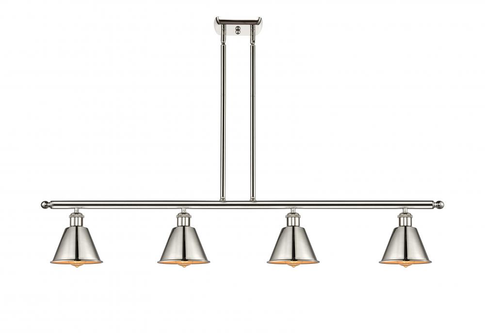 Smithfield - 4 Light - 48 inch - Polished Nickel - Cord hung - Island Light