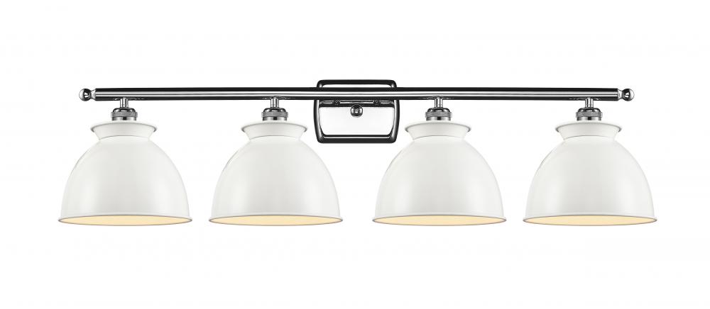 Adirondack - 4 Light - 38 inch - Polished Chrome - Bath Vanity Light