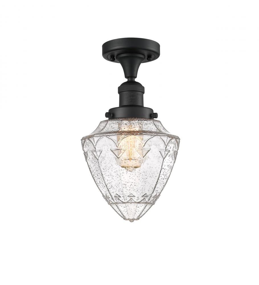 Small Bullet 1 Light Semi-Flush Mount