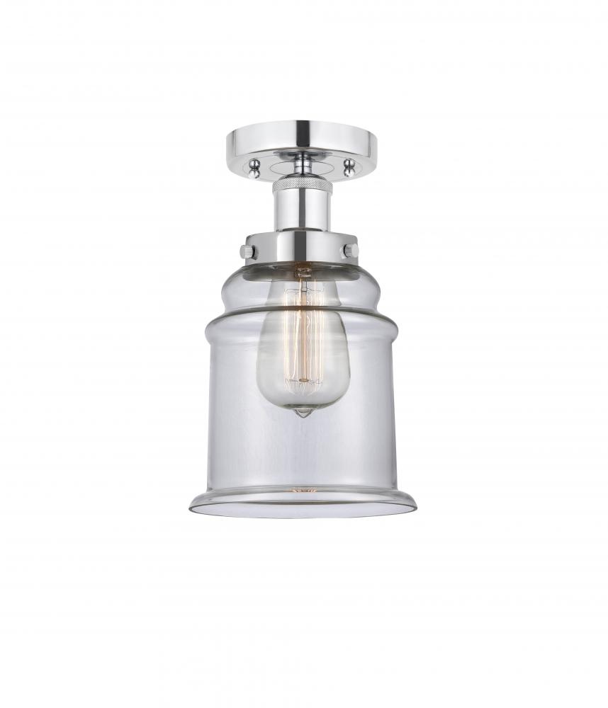 Canton 1 Light Semi-Flush Mount