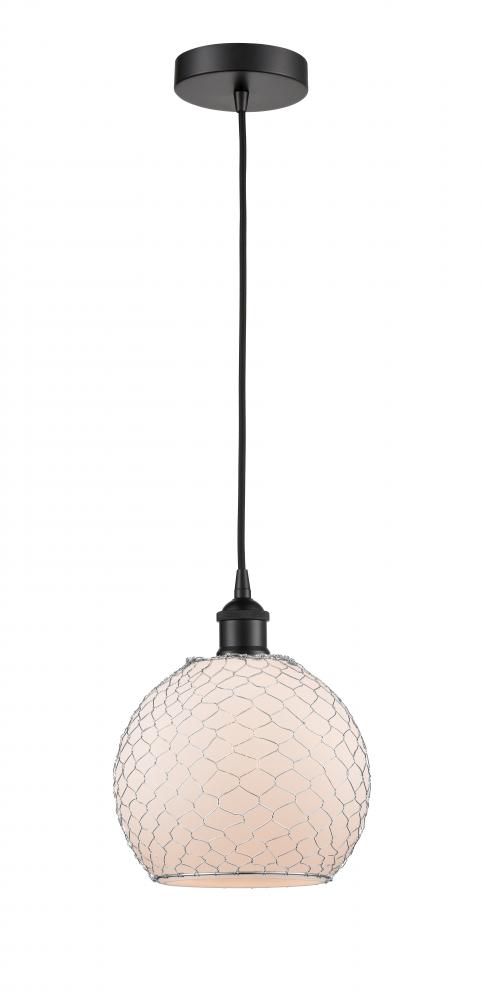 Farmhouse Chicken Wire 1 Light Mini Pendant