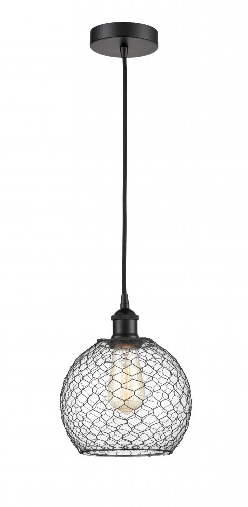 Farmhouse Chicken Wire 1 Light Mini Pendant