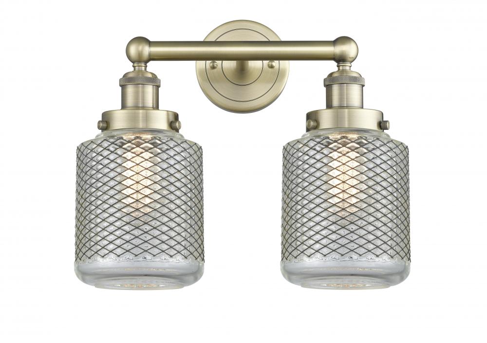 Edison Antique Brass Bath Vanity Light