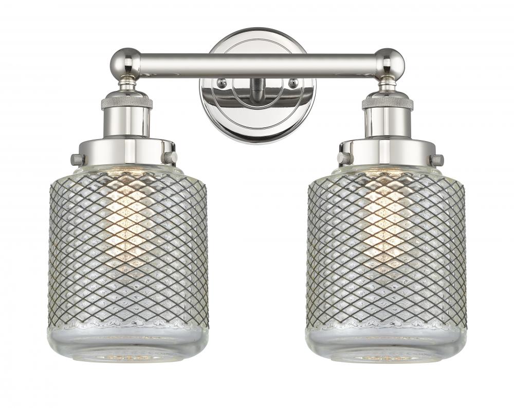 Edison Polished Nickel Bath Vanity Light