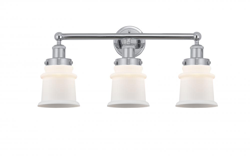 Small Canton 3 Light Bath Vanity Light