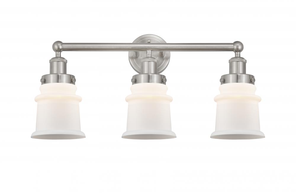 Small Canton 3 Light Bath Vanity Light