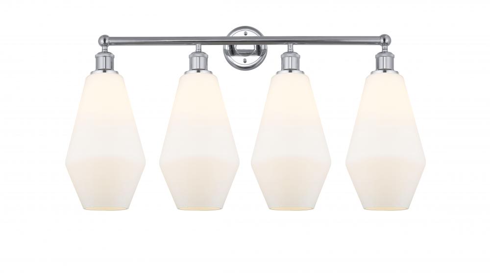 Cindyrella - 4 Light - 34 inch - Polished Chrome - Bath Vanity Light