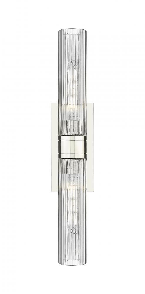 Ballston Urban Polished Nickel Bath Vanity Light