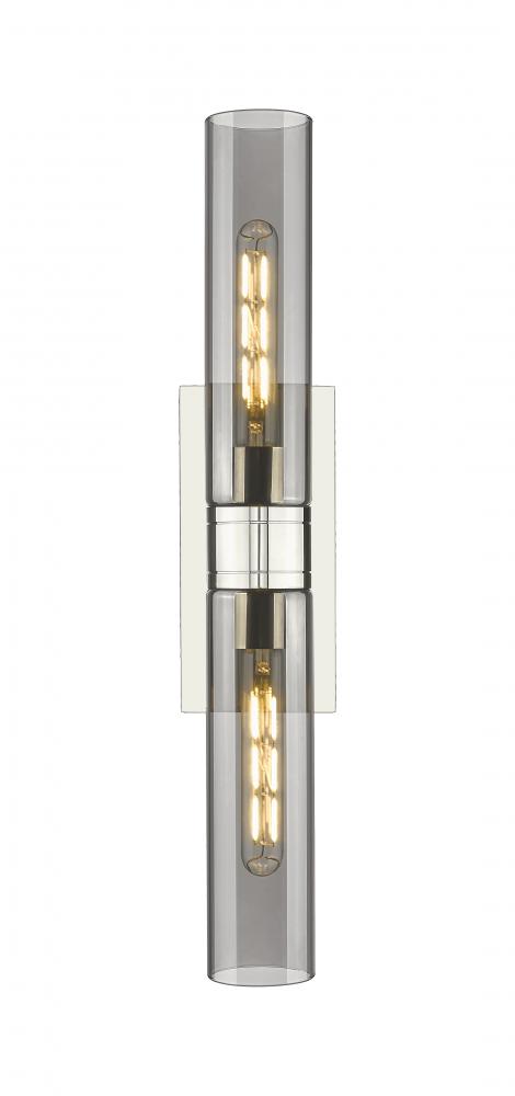 Ballston Urban Polished Nickel Bath Vanity Light