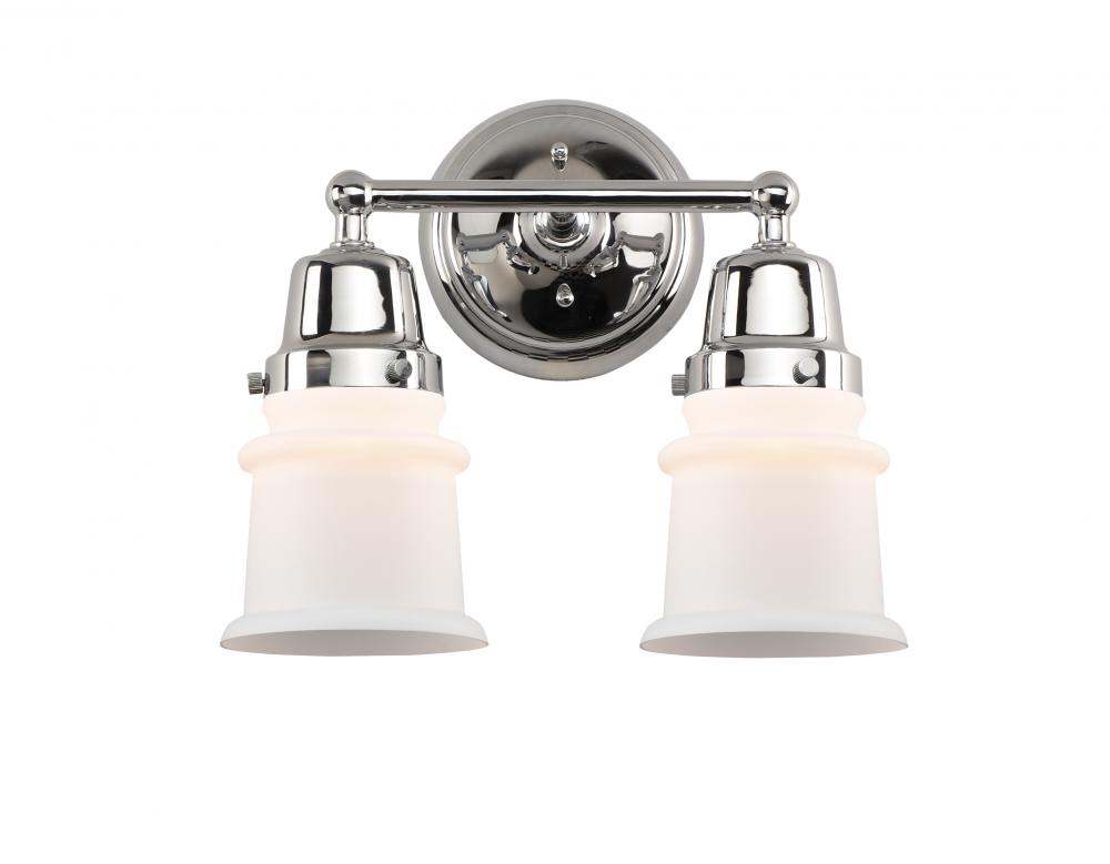 Small Canton 2 Light Bath Vanity Light