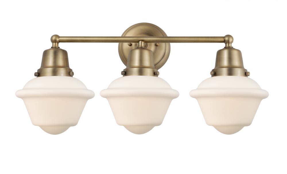 Small Oxford 3 Light Bath Vanity Light