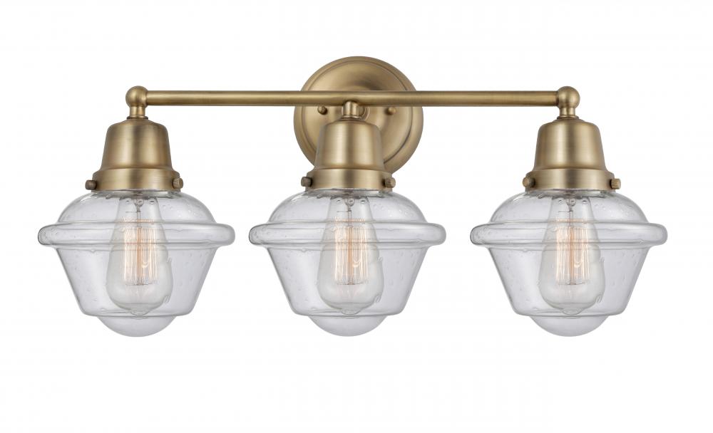 Small Oxford 3 Light Bath Vanity Light