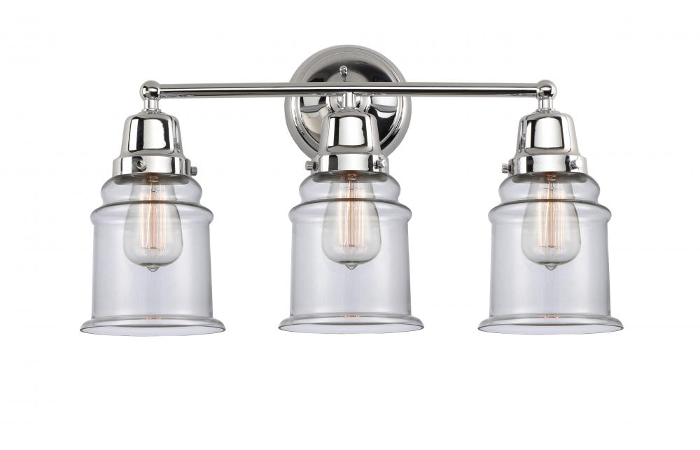 Canton 3 Light Bath Vanity Light