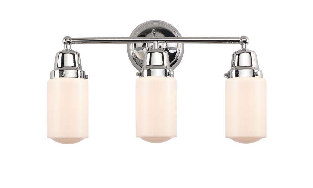 Dover 3 Light Bath Vanity Light