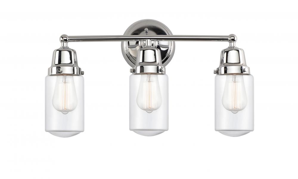 Dover 3 Light Bath Vanity Light