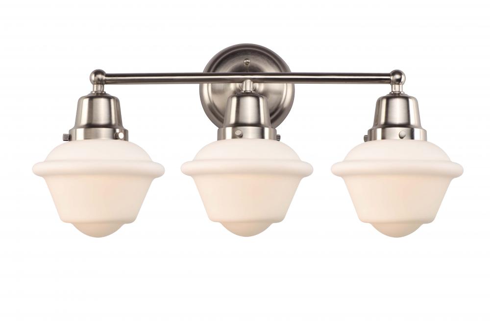 Small Oxford 3 Light Bath Vanity Light