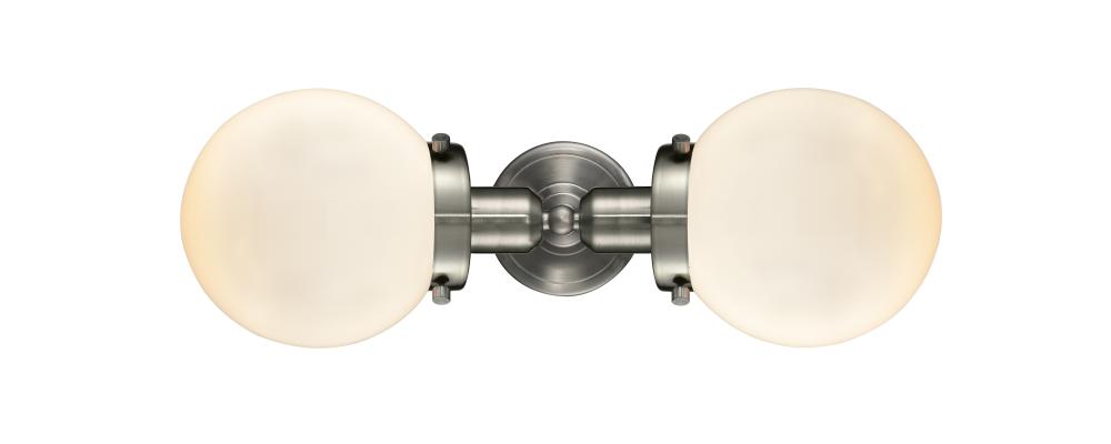 Beacon - 2 Light - 19 inch - Brushed Satin Nickel - Bath Vanity Light