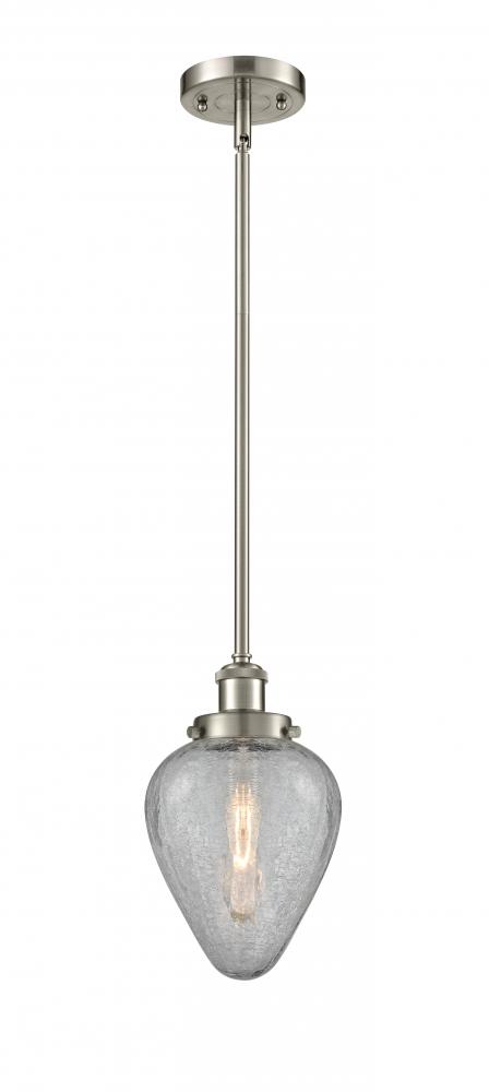 Geneseo - 1 Light - 6 inch - Brushed Satin Nickel - Mini Pendant