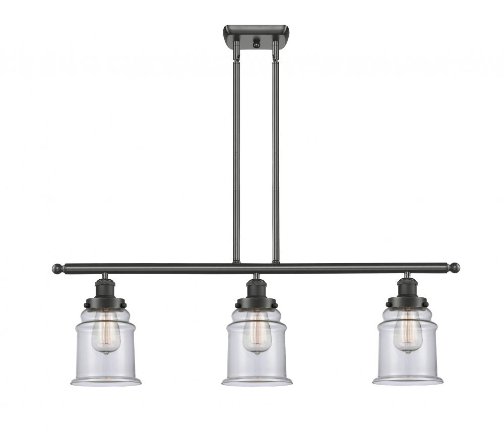 Canton - 3 Light - 36 inch - Oil Rubbed Bronze - Stem Hung - Island Light