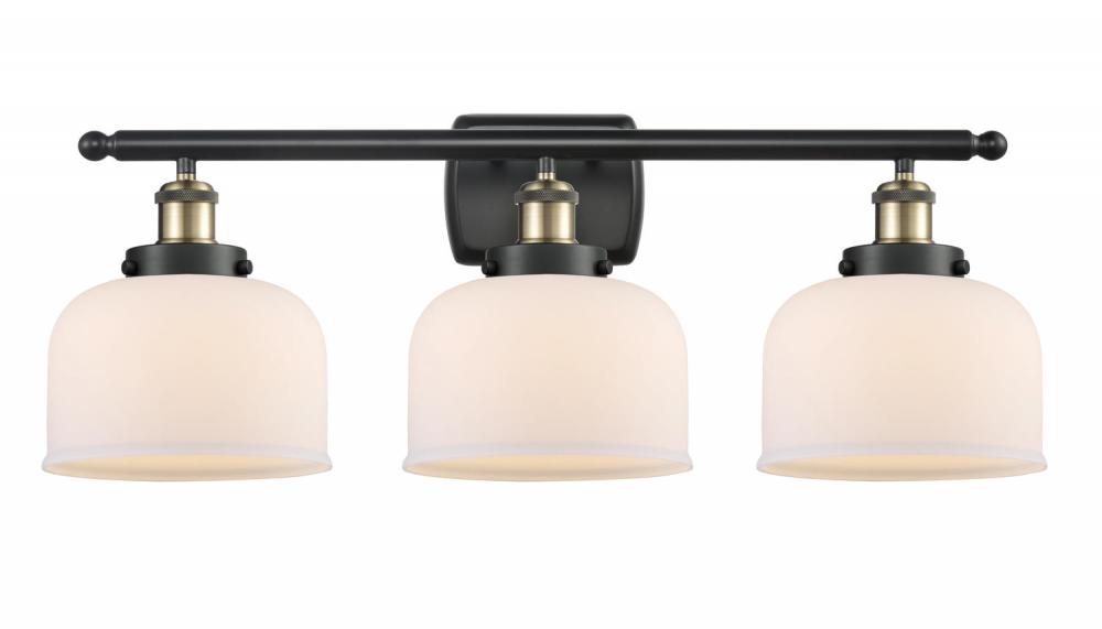 Large Bell 3 Light Bath Vanity Light