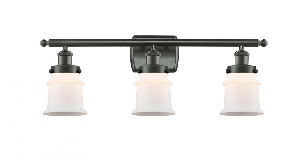 Canton - 3 Light - 26 inch - Oil Rubbed Bronze - Bath Vanity Light