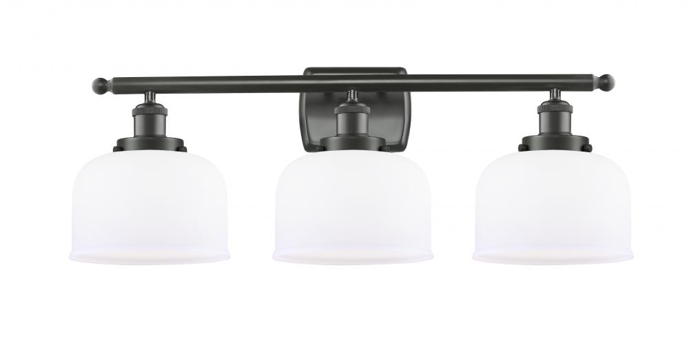 Large Bell 3 Light Bath Vanity Light