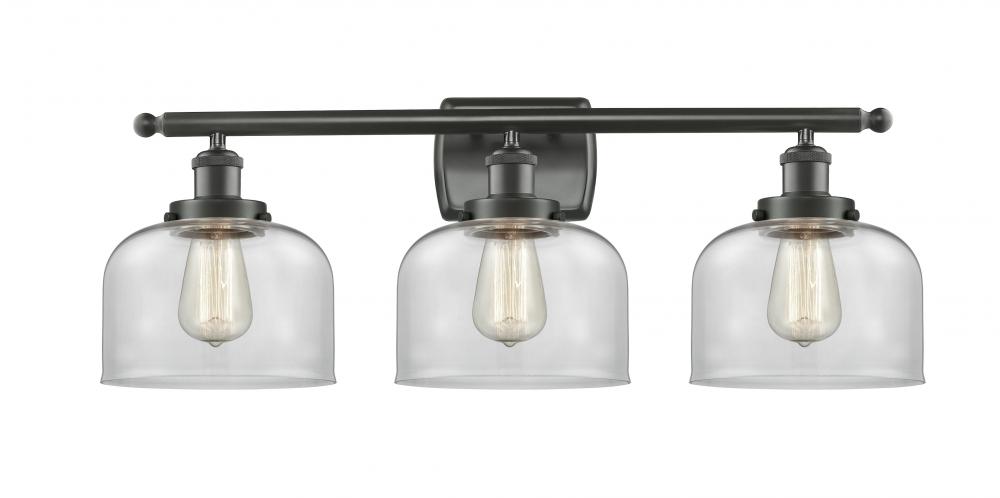 Large Bell 3 Light Bath Vanity Light