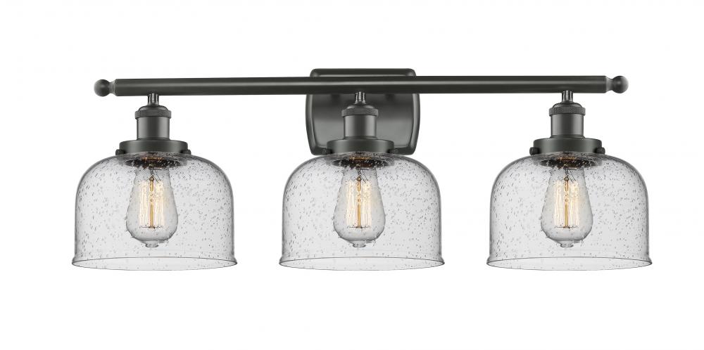 Large Bell 3 Light Bath Vanity Light