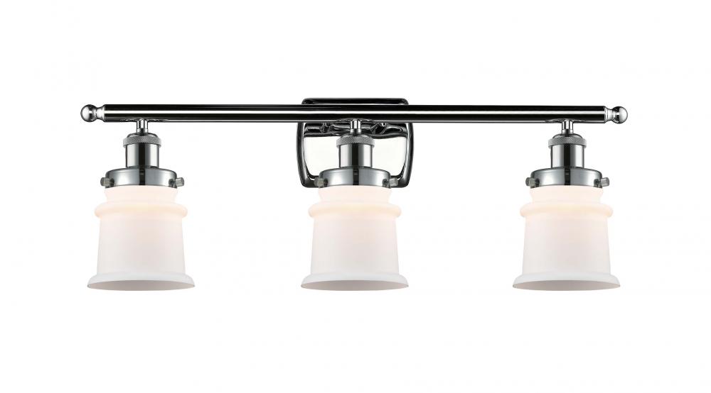 Canton - 3 Light - 26 inch - Polished Chrome - Bath Vanity Light