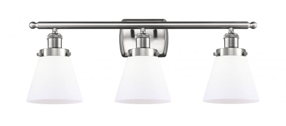 Small Cone 3 Light Bath Vanity Light