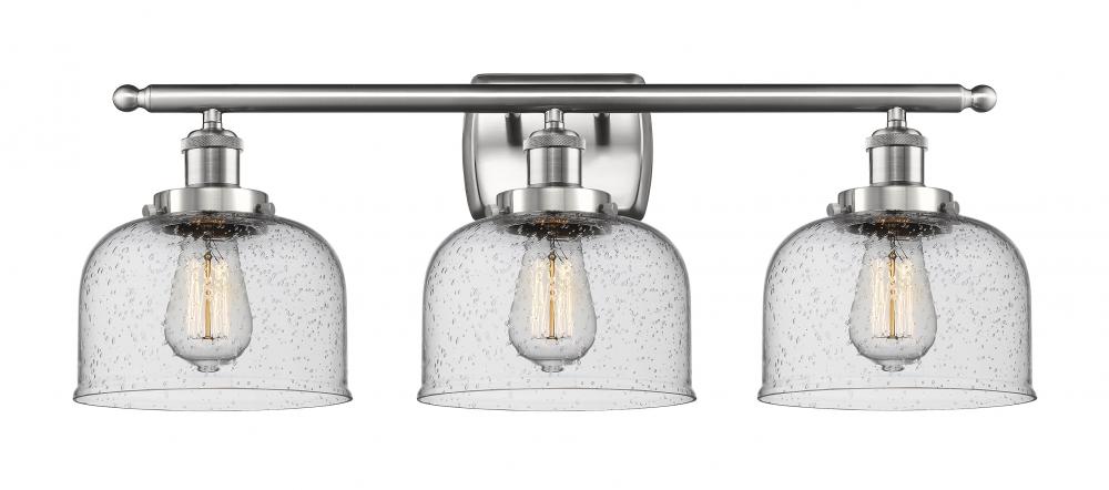 Large Bell 3 Light Bath Vanity Light